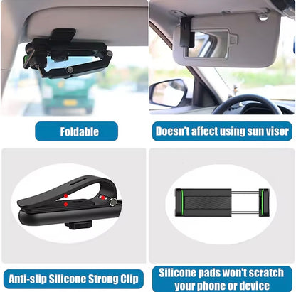 VEYA™ 360° Rotating Car Sun Visor Phone Holder